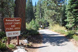 Big Bend Pinic Area, Tahoe National Forest CA