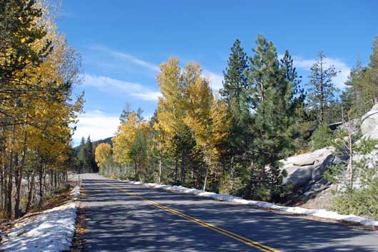 photo of Highway 40 over Donner Summit, CA